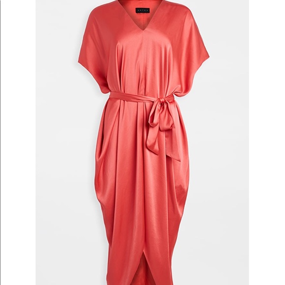 HATCH The Riviera Dress in Papaya New with Tags - Picture 11 of 14